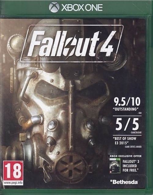 Fallout 4 - Xbox One Spil (B-Grade) (Genbrug)